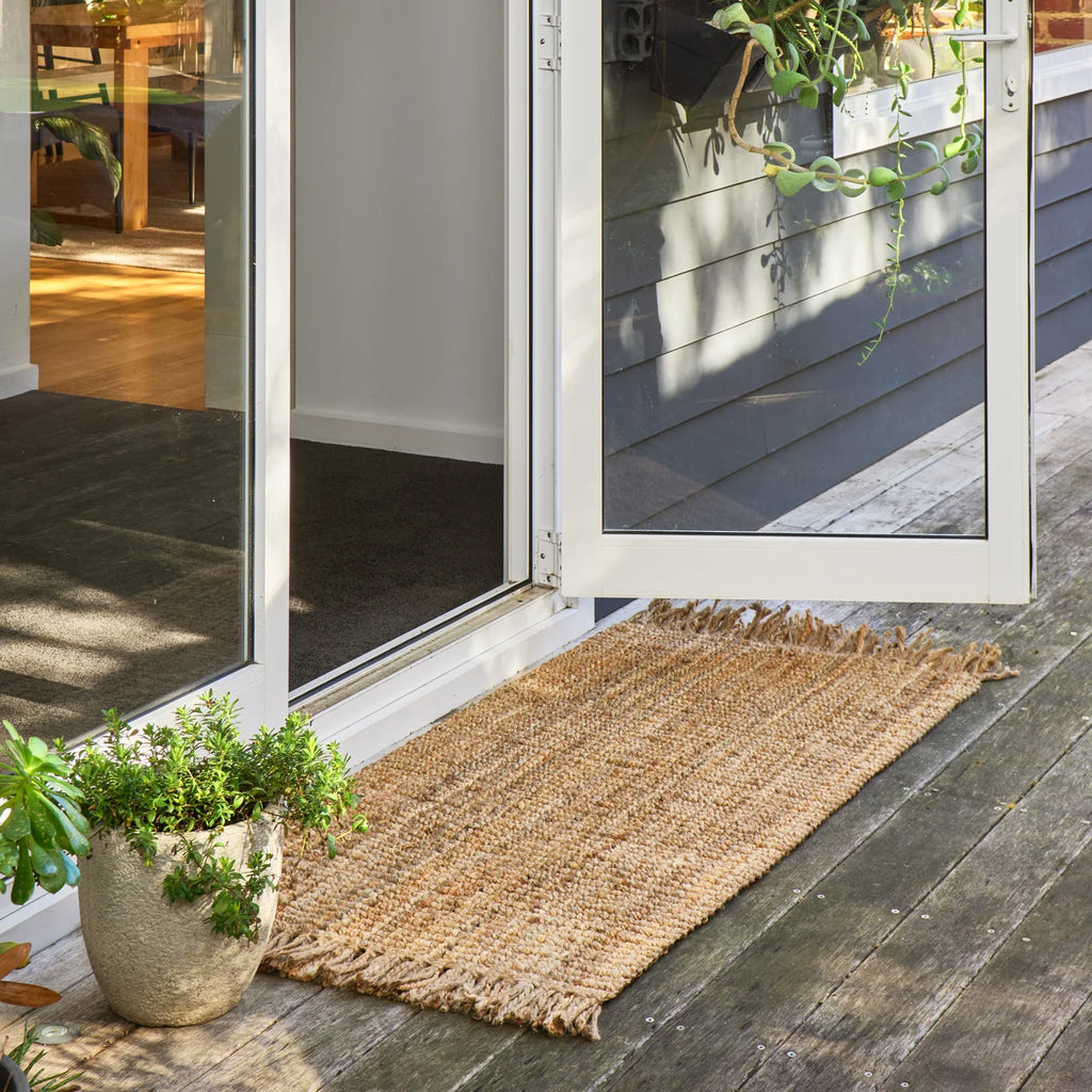 Fringed Jute Rug