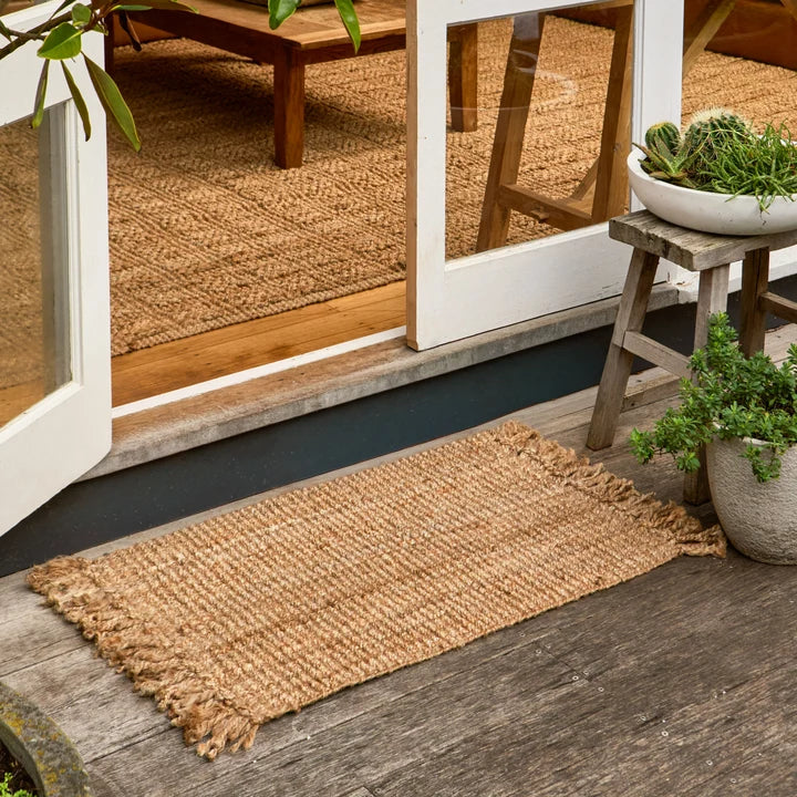 Fringed Jute Rug
