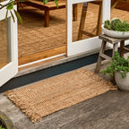 Fringed Jute Rug