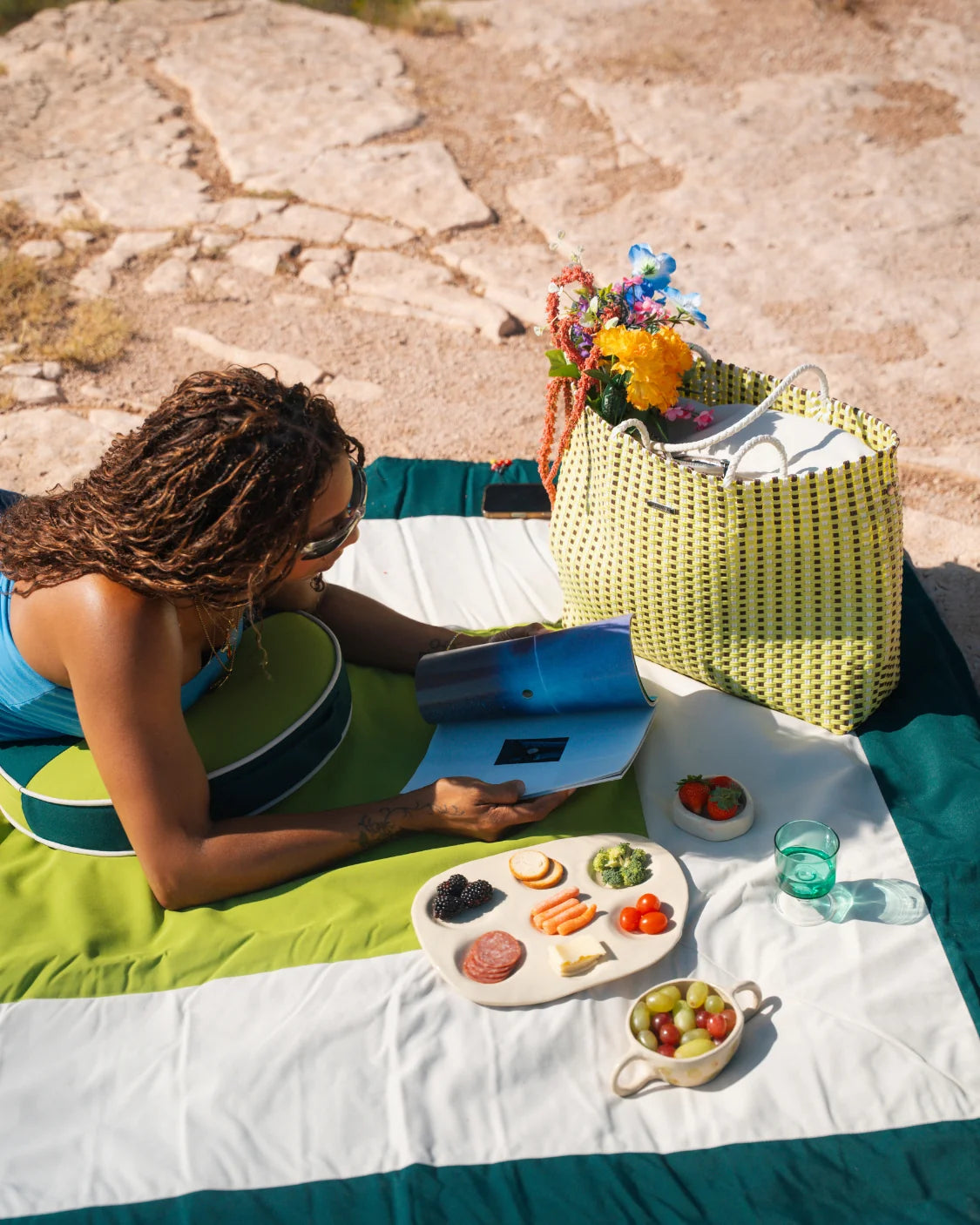Hommey Picnic Blanket - Willow