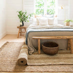 Fringed Natural Jute Doormat