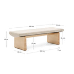 Mara Bench - Ash