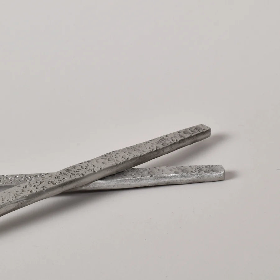Hammered Salad Server Set