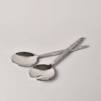 Hammered Salad Server Set