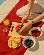 Hommey Picnic Blanket - Berry