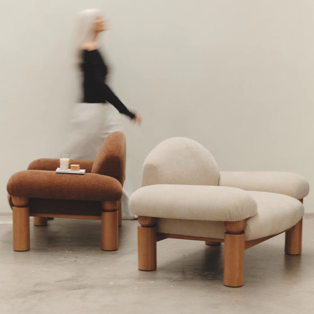 McMullin Hugo Armchair - Stone