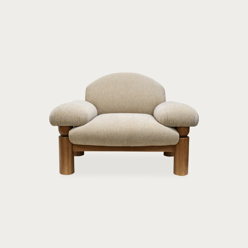 McMullin Hugo Armchair - Bark