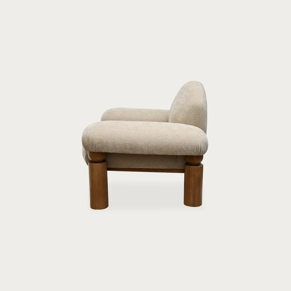 McMullin Hugo Armchair - Bark