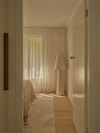 Positano Linen Floor Lamp - Natural