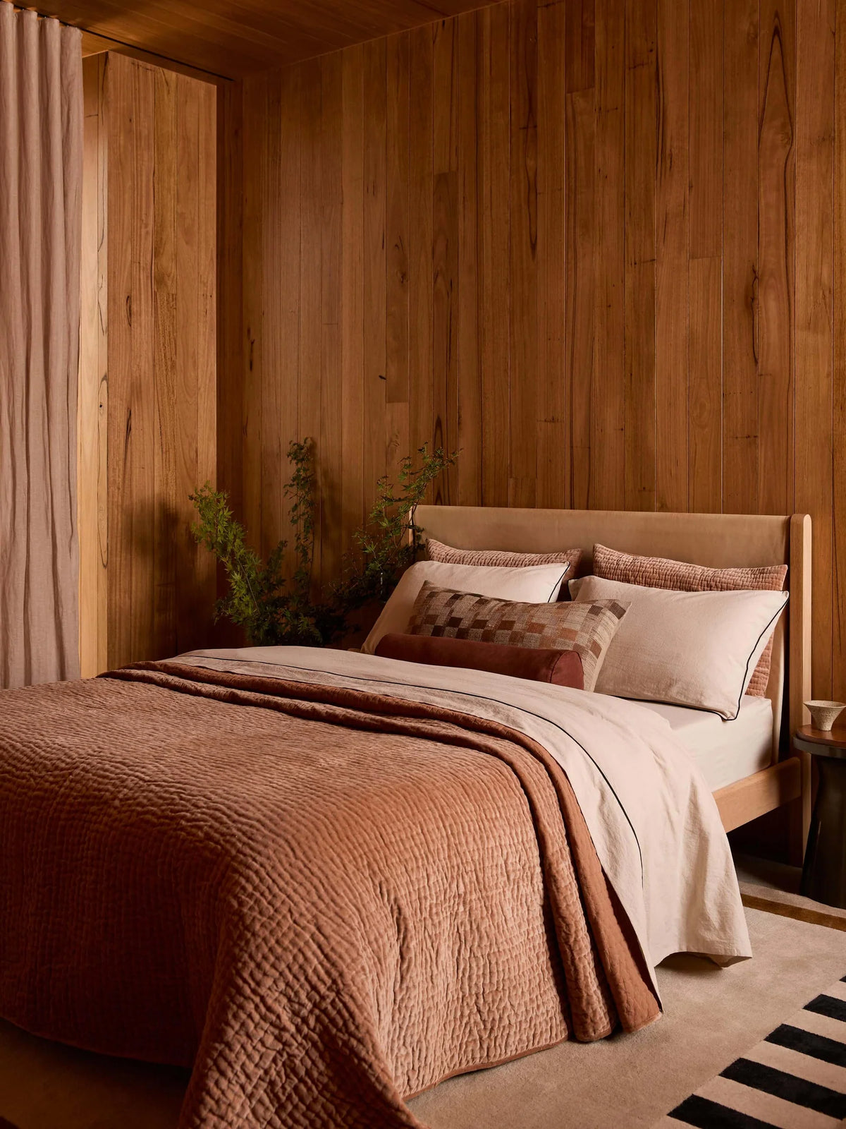 Mae Maple Bolster Cushion