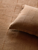Palermo Grand French Linen Bedcover - Caramel
