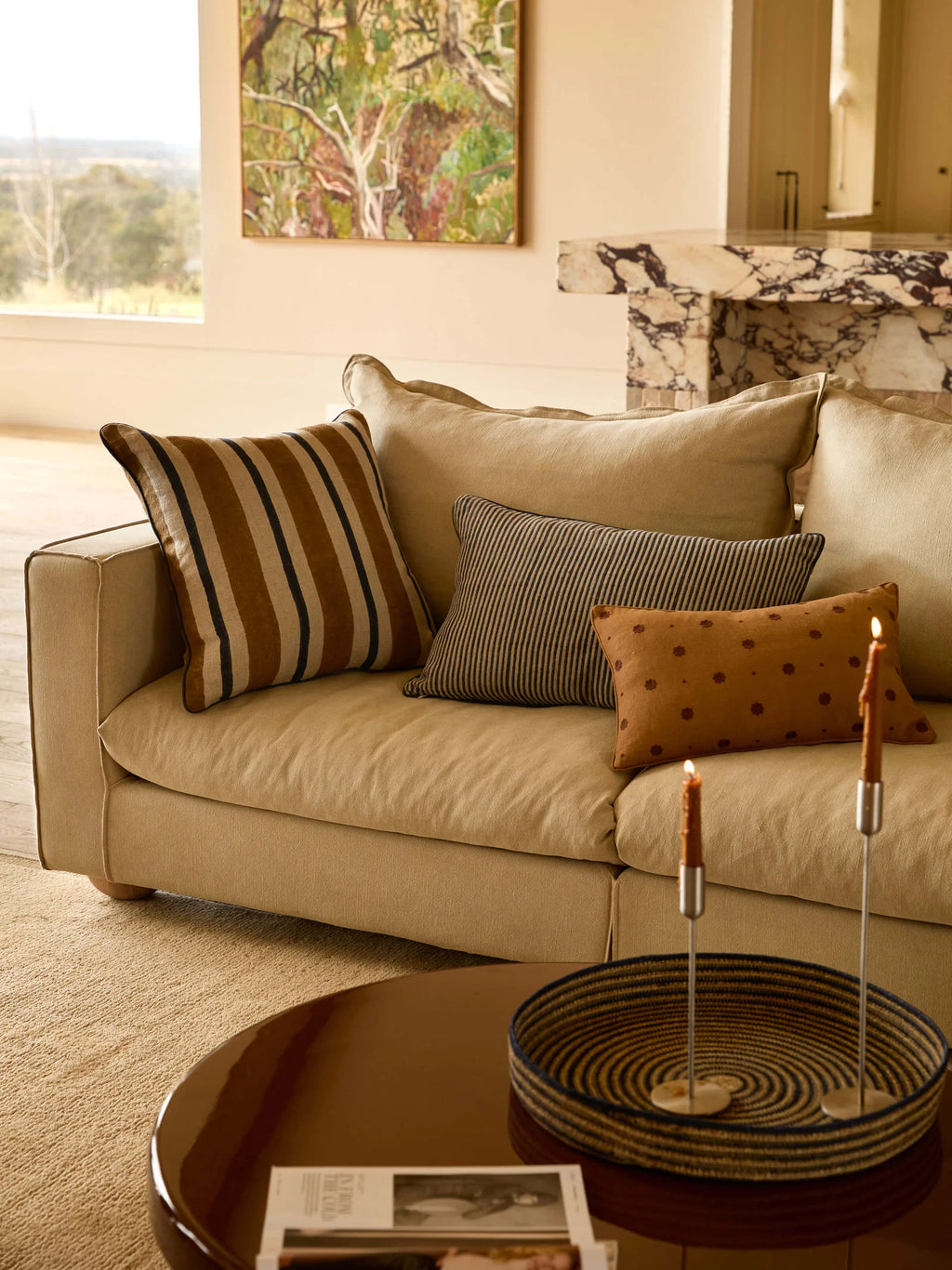 Bonita Linen Cushion