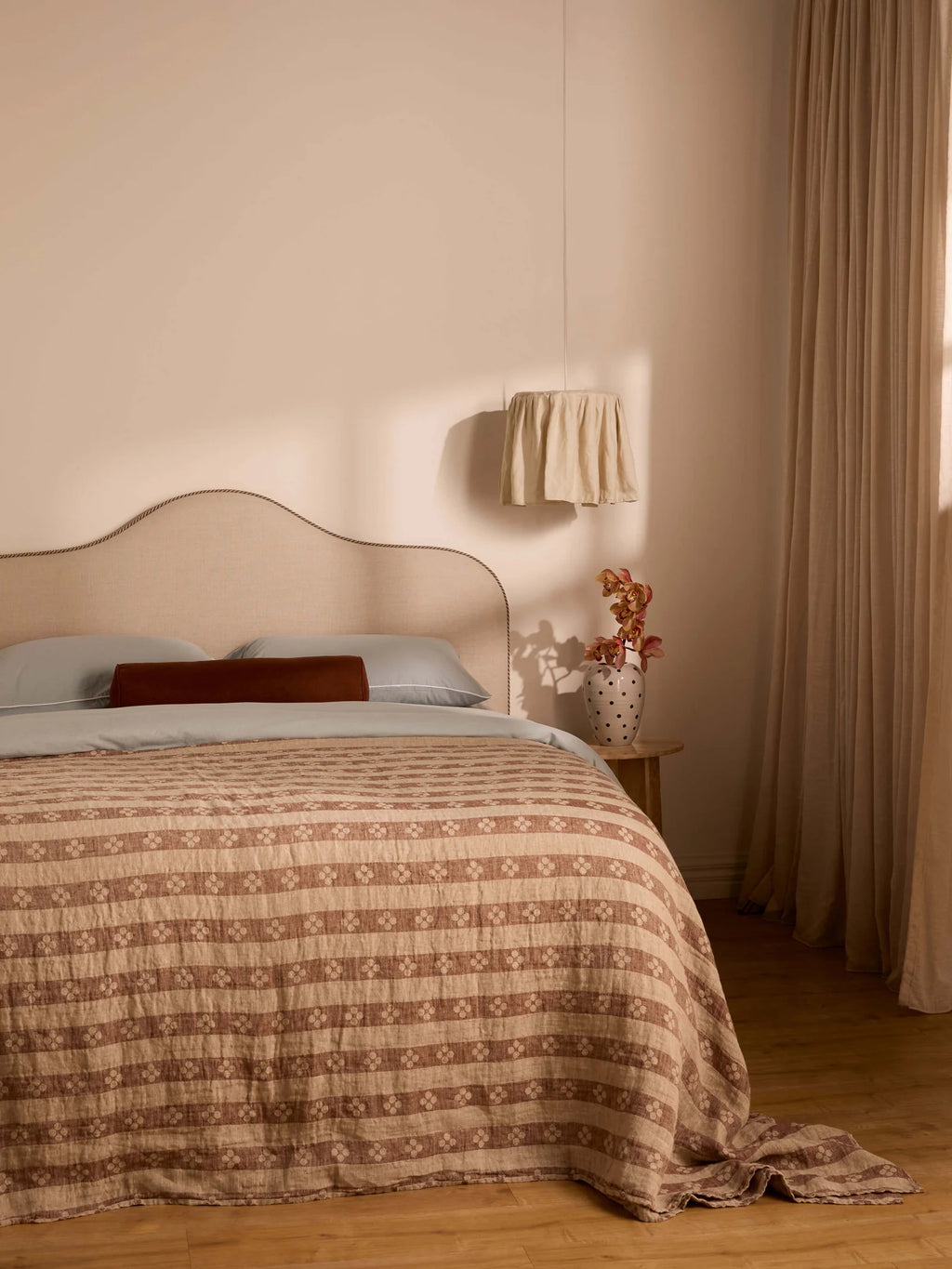 Mae Maple Bolster Cushion