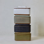 Mentega Ceramic Butter Box - Moss Green