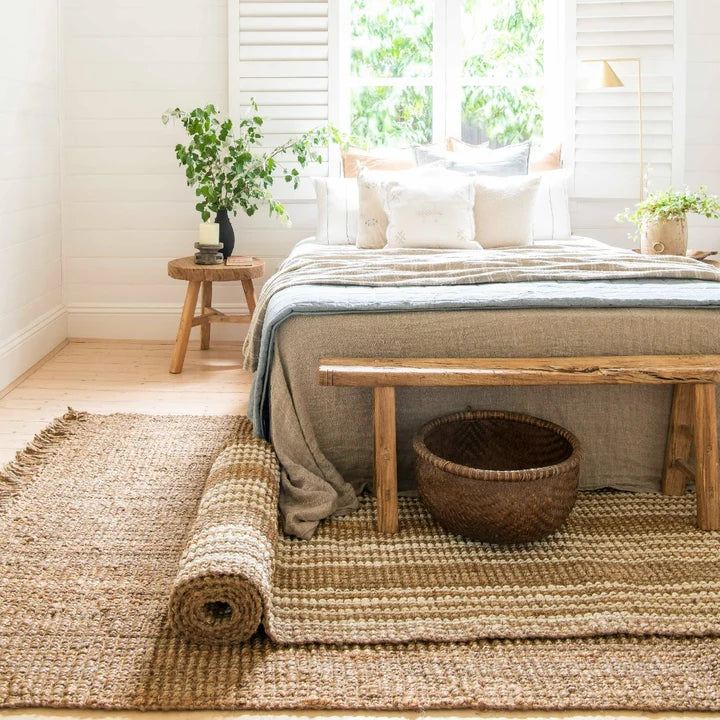 Fringed Jute Rug