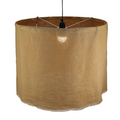 Poppy Linen Pendant - Tabacco