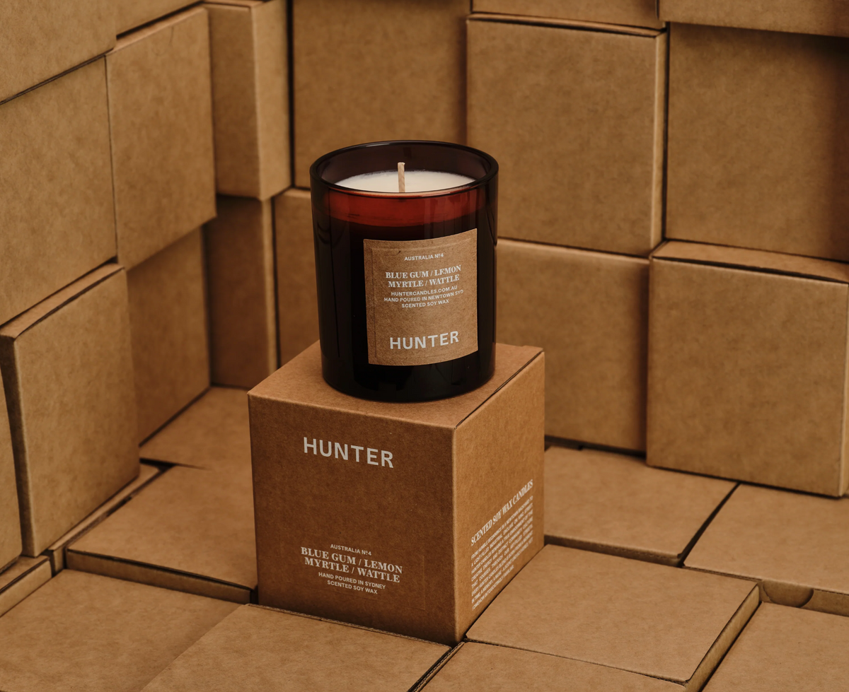 Australia Candle / Blue Gum + Lemon Myrtle + Wattle