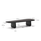 Arden Coffee table - Charred Oak