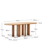 Mienna Dining Table - Ash