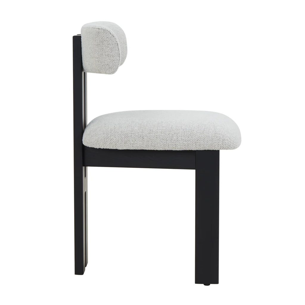 Adi Dining Chair - Charred Black/Natural