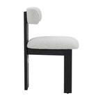 Adi Dining Chair - Charred Black/Natural
