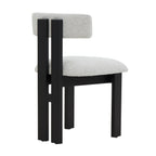Adi Dining Chair - Charred Black/Natural
