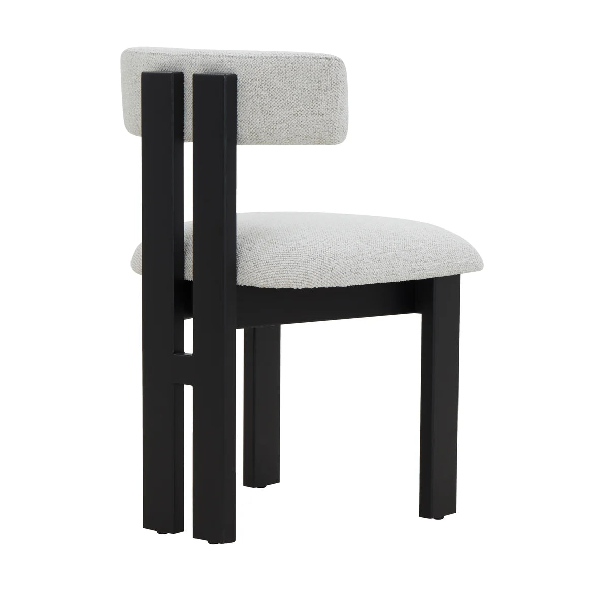 Adi Dining Chair - Charred Black/Natural