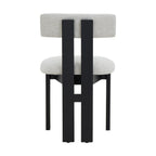 Adi Dining Chair - Charred Black/Natural