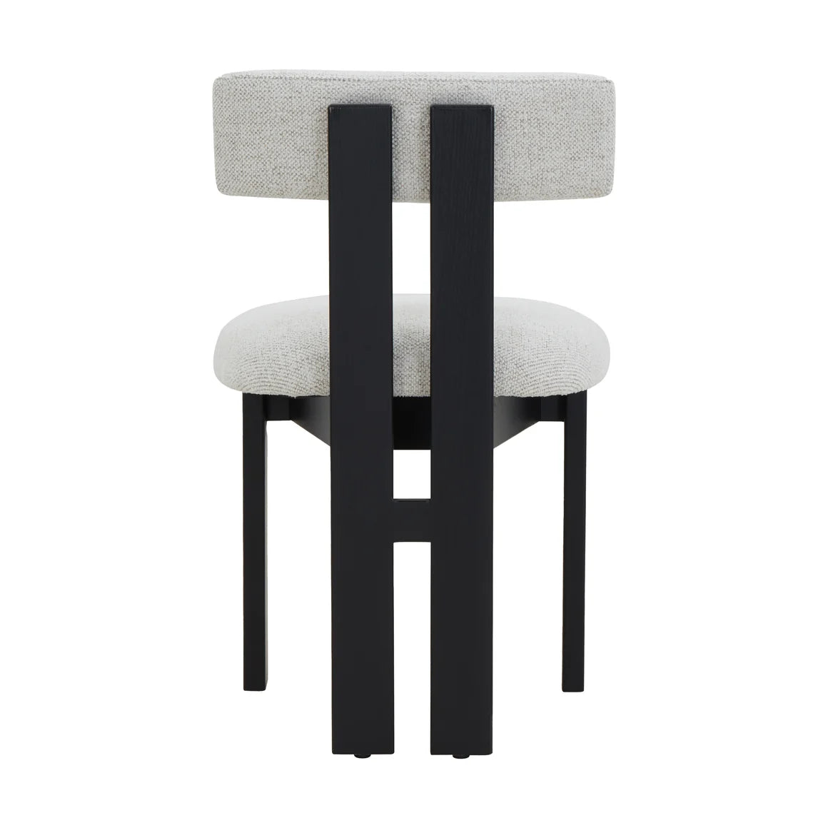 Adi Dining Chair - Charred Black/Natural