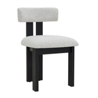 Adi Dining Chair - Charred Black/Natural