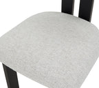 Adi Dining Chair - Charred Black/Natural
