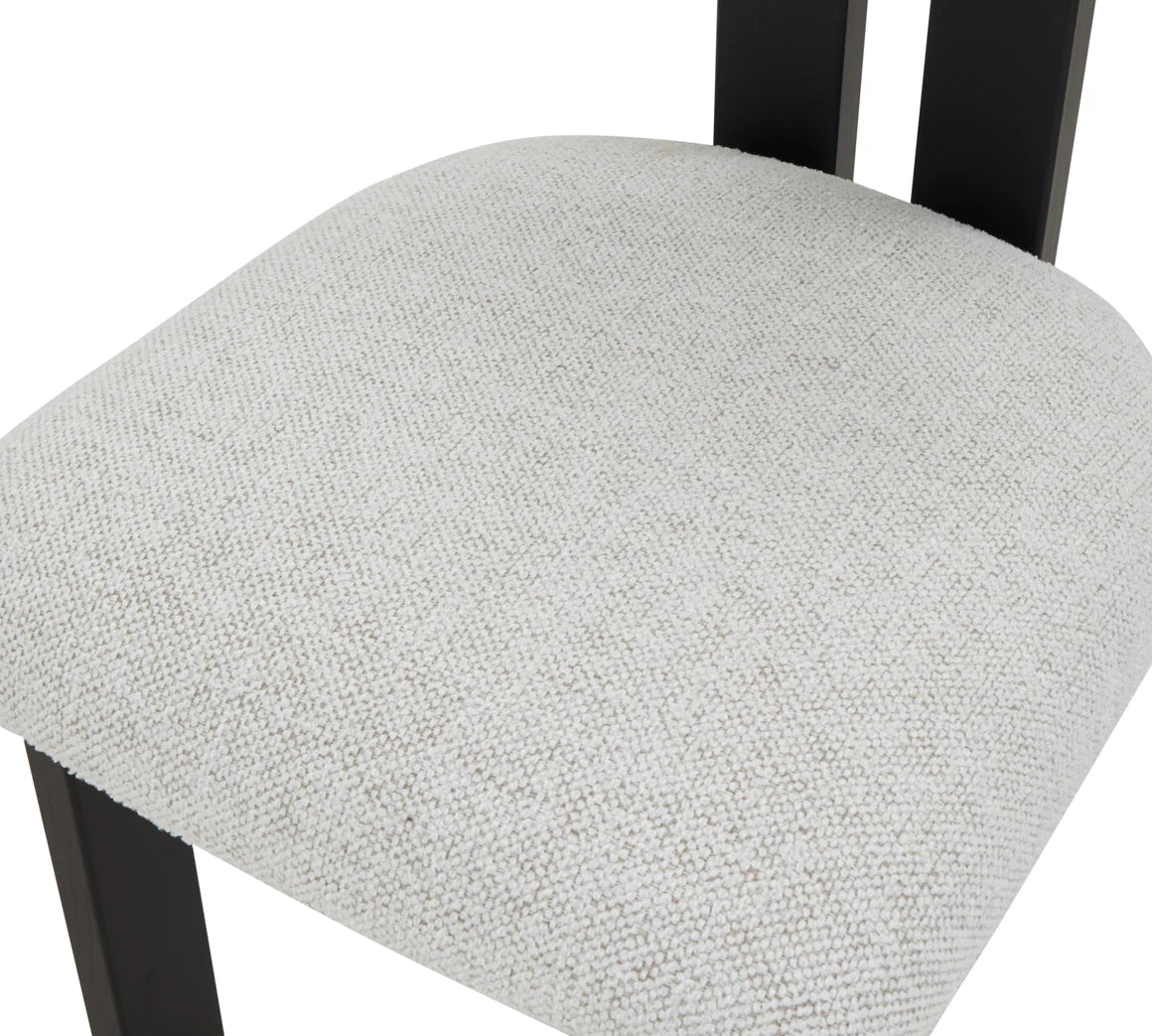 Adi Dining Chair - Charred Black/Natural