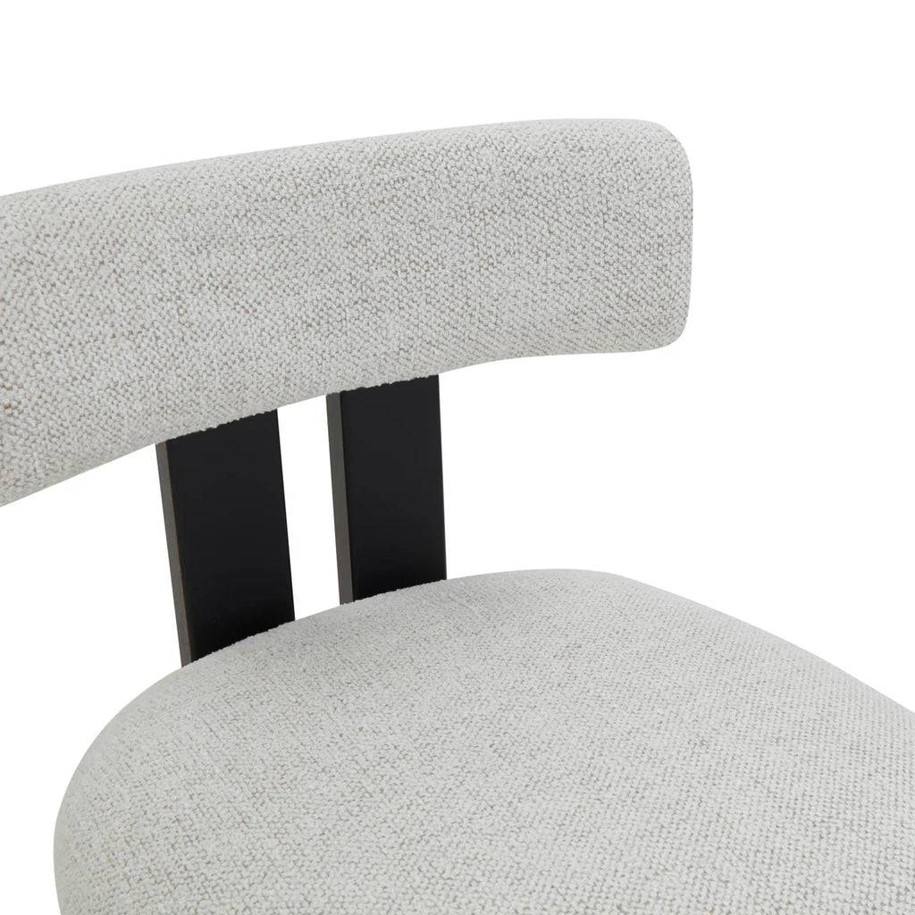 Adi Dining Chair - Charred Black/Natural