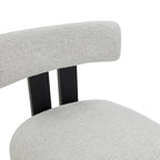 Adi Dining Chair - Charred Black/Natural