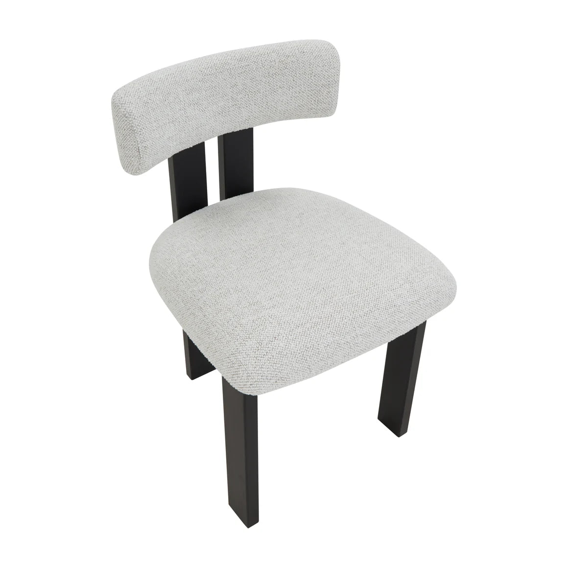 Adi Dining Chair - Charred Black/Natural