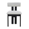 Adi Dining Chair - Charred Black/Natural