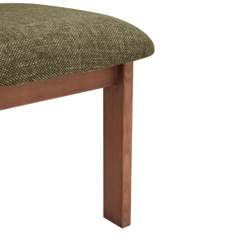 Adi Dining Chair - Walnut/Emerald