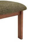Adi Dining Chair - Walnut/Emerald