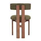 Adi Dining Chair - Walnut/Emerald