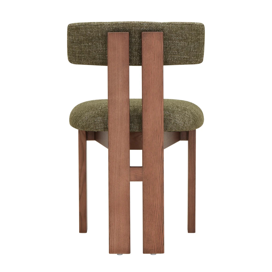 Adi Dining Chair - Walnut/Emerald