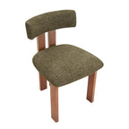 Adi Dining Chair - Walnut/Emerald