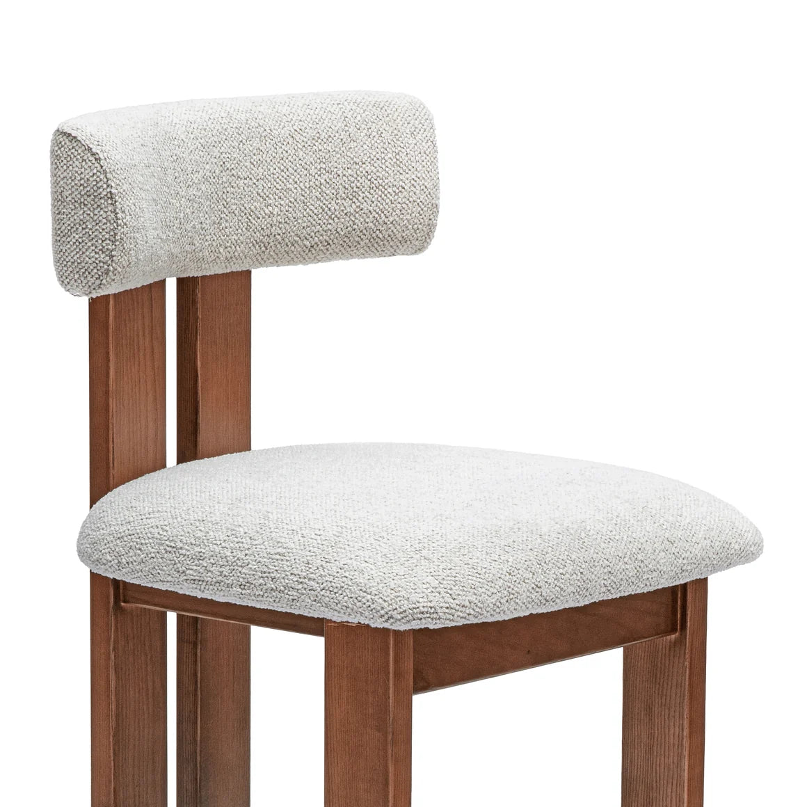 Adi Kitchen Stool - Walnut/Natural