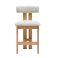 Adi Kitchen Stool - Ash/Natural