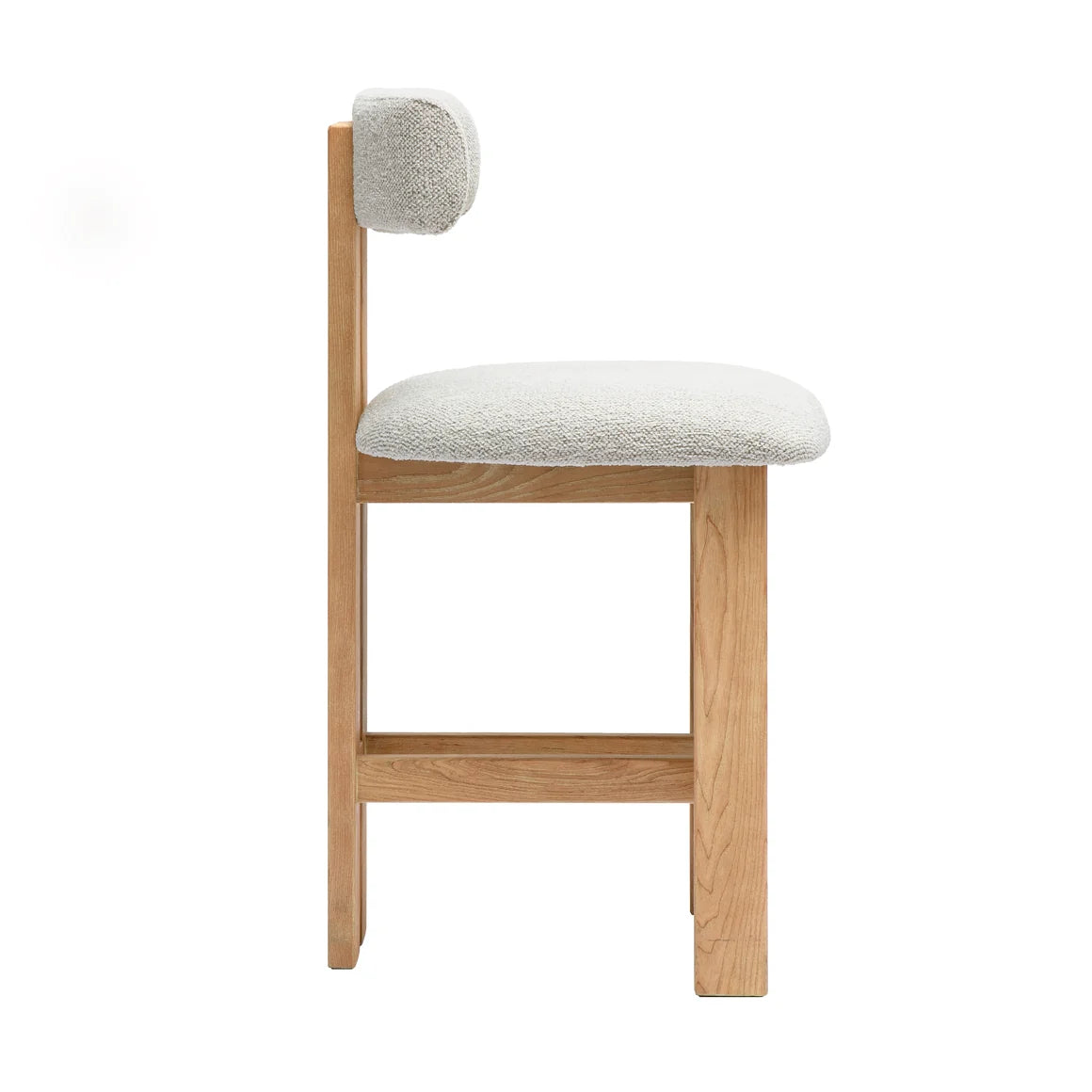 Adi Kitchen Stool - Ash/Natural