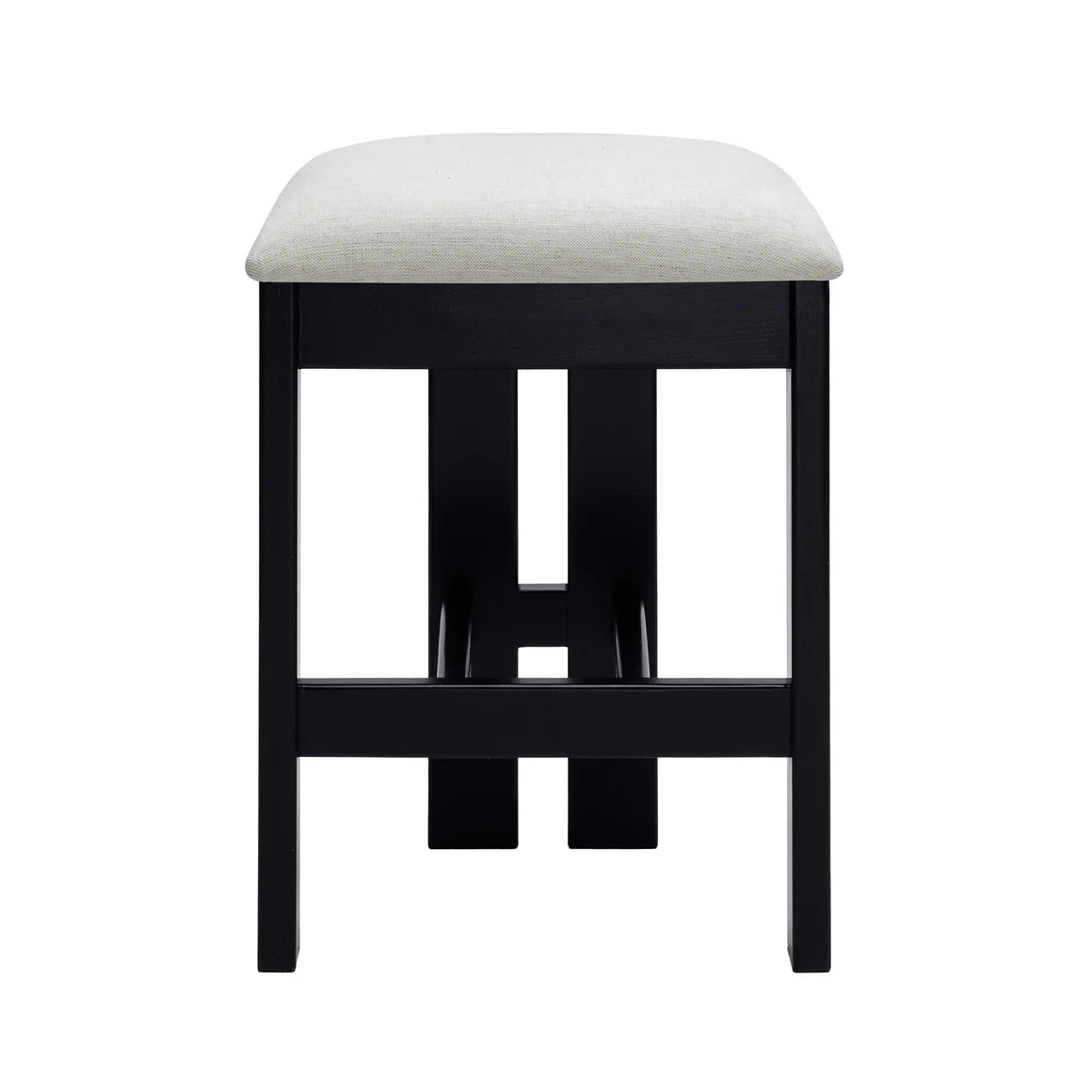 Marlie Backless Kitchen Stool - Charred Black