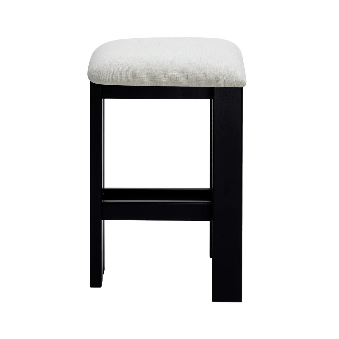 Marlie Backless Kitchen Stool - Charred Black