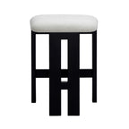 Marlie Backless Kitchen Stool - Charred Black