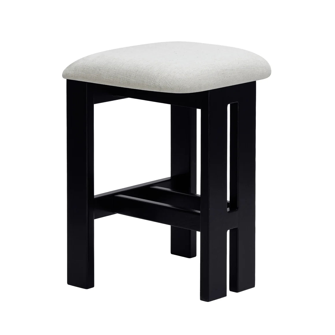Marlie Backless Kitchen Stool - Charred Black