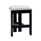 Marlie Backless Kitchen Stool - Charred Black