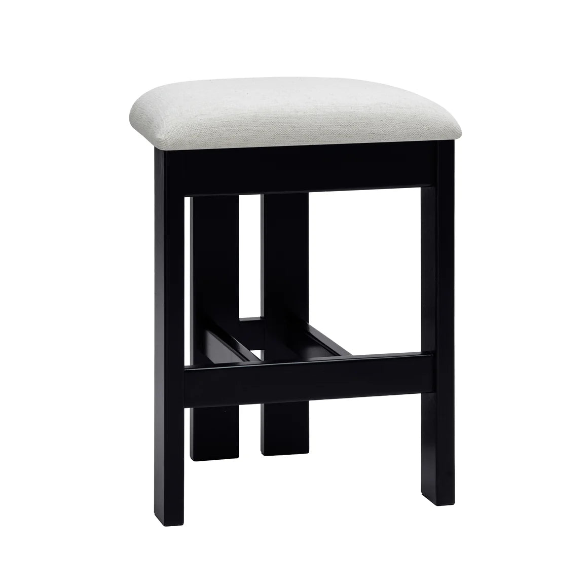 Marlie Backless Kitchen Stool - Charred Black
